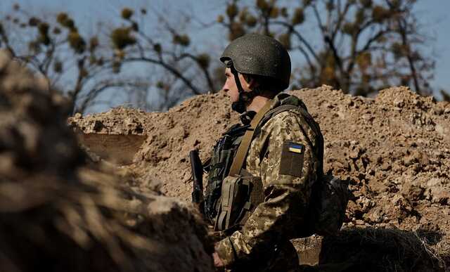 Бойовий безпілотник ЗСУ атакував групу російських окупантів