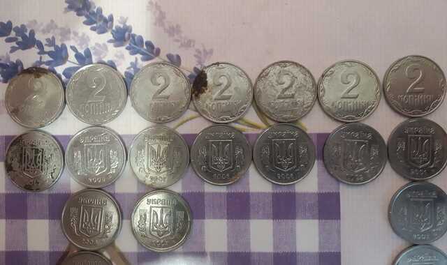 В Украине монету в 2 копейки продают за десятки тысяч гривен