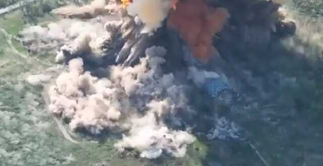 Українські морпіхи знищили російський склад з пальним