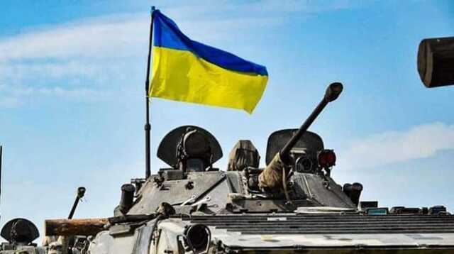 Українські військові встановили прапор у Качкарівці Херсонської області