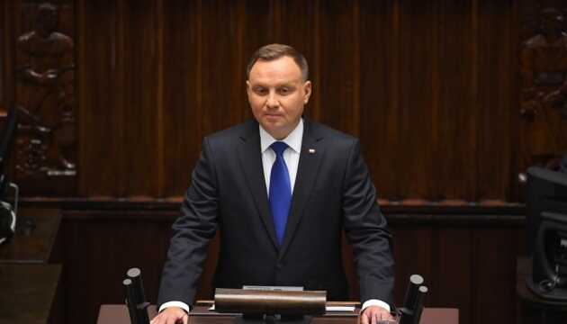 Дуда заявив, що інцидент із ракетою був «нещасним випадком»