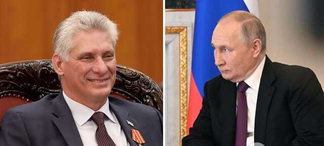 До ізольованого Путіна приїхав президент Куби