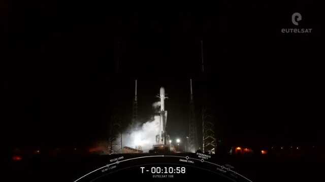 Компанія Маска запустила на орбіту ракету із європейським супутником зв’язку