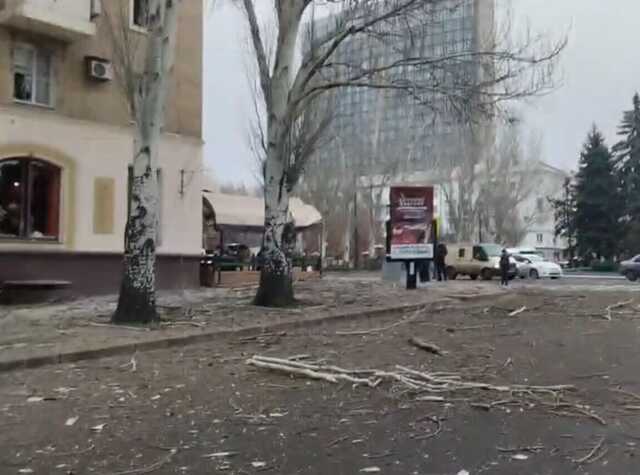 Россия обвинила ВСУ в обстреле центра Донецка