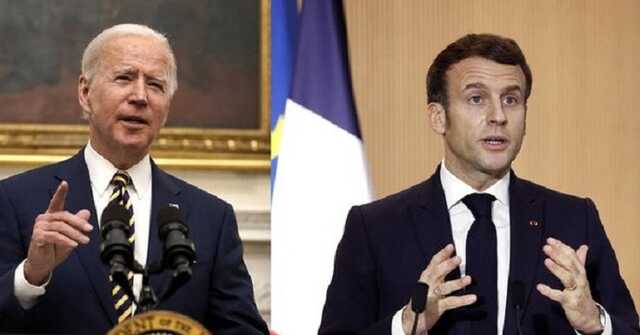 Байден і Макрон пообіцяли притягнути Росію до відповідальності та активізувати постачання Україні ППО