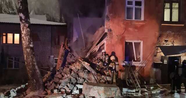У Рязані вибухом газу в житловому будинку знесло два поверхи