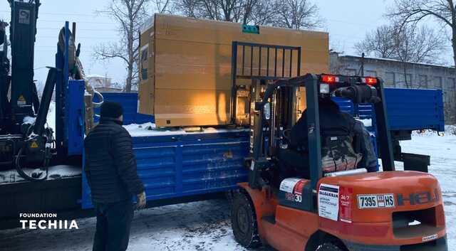 Штаб ССО отримав потужний генератор від Олега Крота з TECHIIA