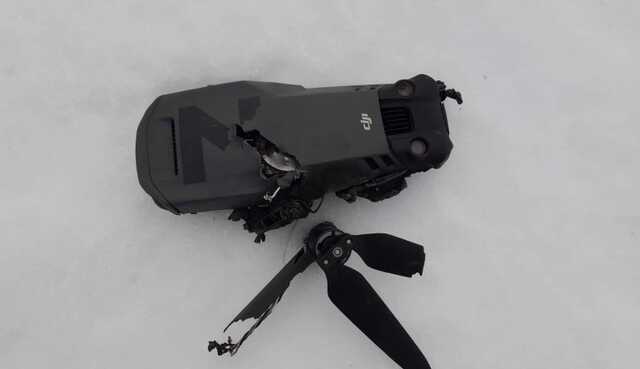 У Сумській області прикордонники збили російський дрон-розвідник