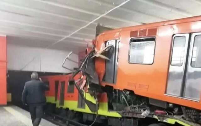 В Мексиці зіткнулись два потяги метро: є жертви