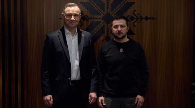 Зеленський у Львові зустрівся з Дудою, - нардеп