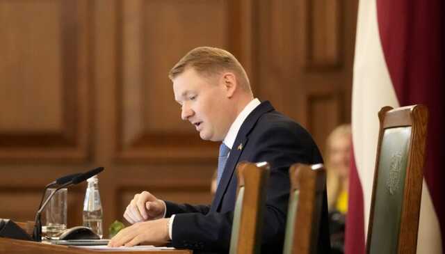 Спікер парламенту Латвії виступив у Верховній раді