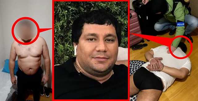 Полиция Чехии показала видео задержания криминального авторитета "Полада"