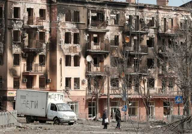 У Маріуполі під носом у окупантів передали привіт ЗСУ