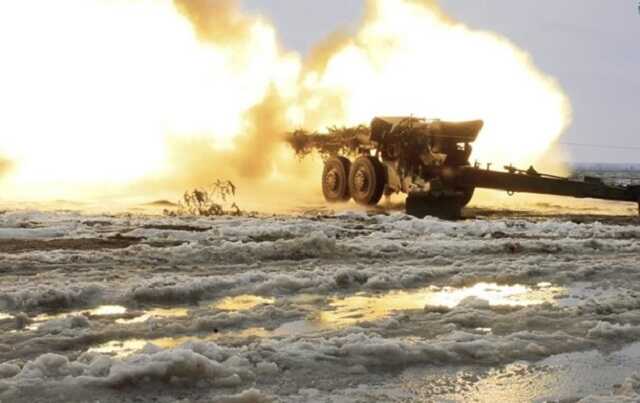 Морпехи уничтожили российскую гаубицу "Мста", миномет и группу оккупантов