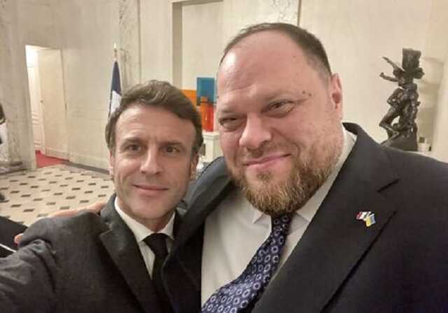 Стефанчук обсудил с Макроном нужды украинских военных