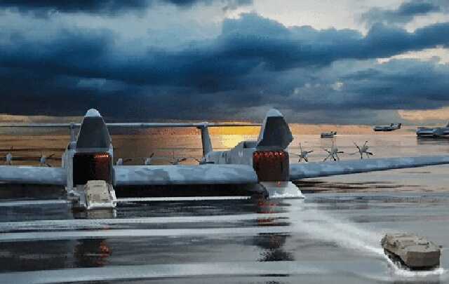 В США планируют создать экранопланы для военных