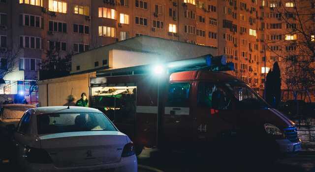 В многоэтажке в Киеве произошел масштабный пожар из-за генератора