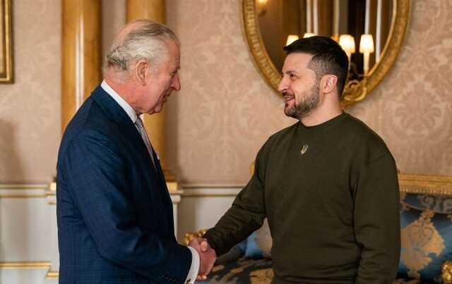 Зеленський зустрівся з королем Британії Чарльзом III
