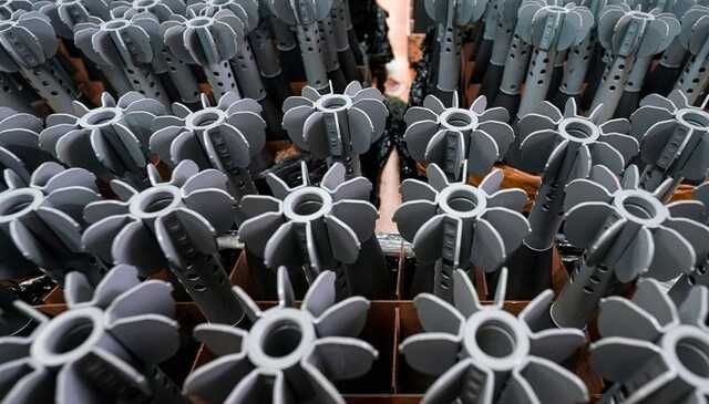 В "Укроборонпромі" показали 120 мм міни, зроблені спільно з країною НАТО