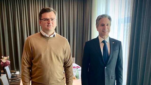 Кулеба зустрівся з Блінкеном та закликав США почати навчання українських пілотів на F-16