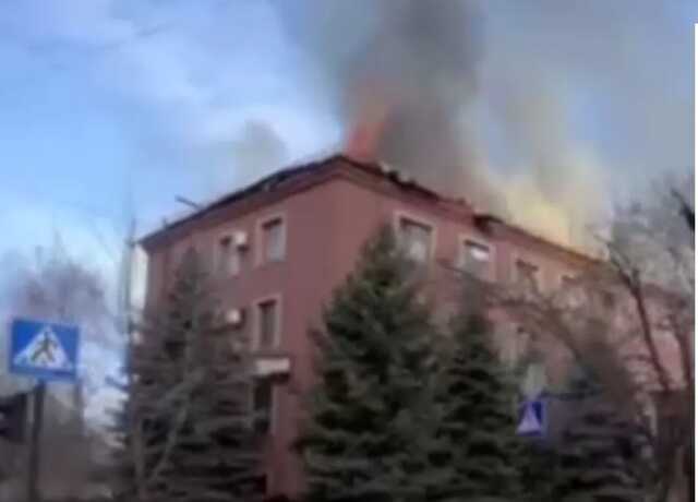 У Донецьку сталася потужна "бавовна": влучили у будівлю прокуратури