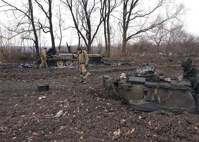 ВСУ отбили штурм россиян на Сватовском направлении и уничтожили три БМП