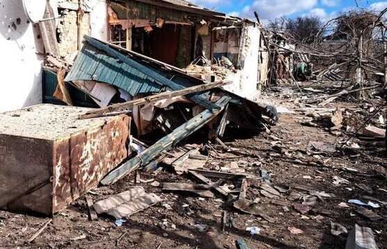 Наслідки ворожого обстрілу Херсонщини, внаслідок якого загинули троє цивільних