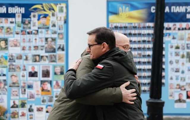 Прем’єр Польщі приїхав до Києва у річницю вторгнення Росії