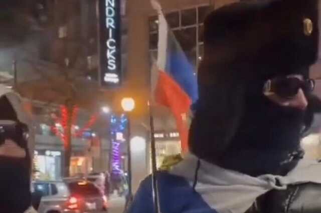 У Ванкувері двоє рашистів отримали прочухана від українців