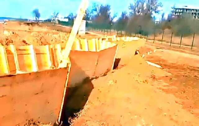 Росіяни вирили вздовж пляжів у Криму сотні кілометрів окопів