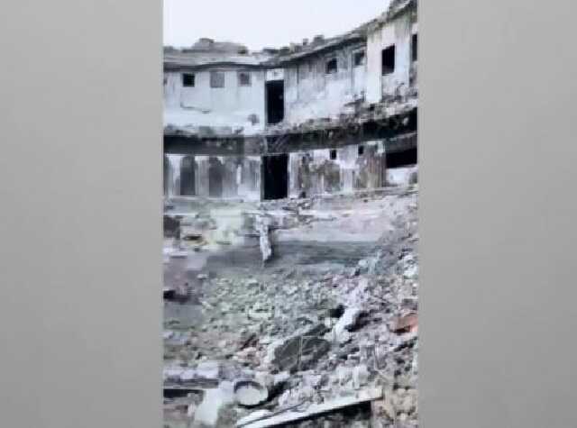 Як виглядає зруйнований окупантами Драмтеатр Маріуполя