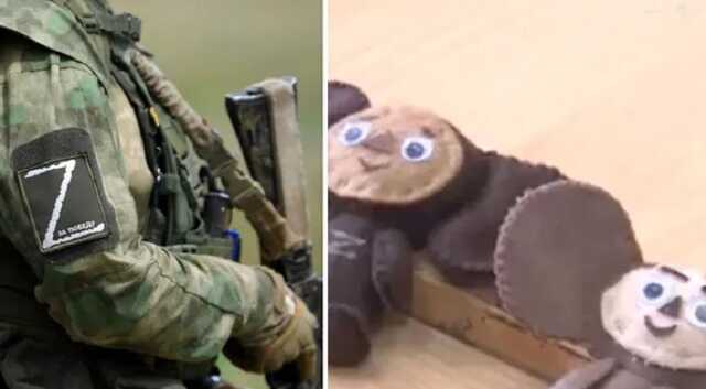 У Росії школярів змушують шити Z-чебурашок для оккупантів: талісман має "забезпечити перемогу"