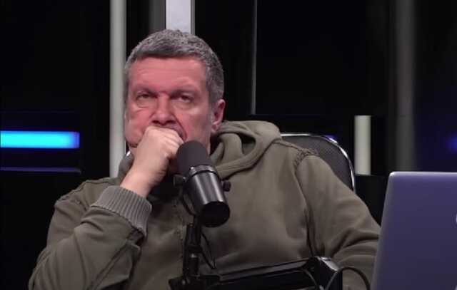 Пропагандист Соловйов опублікував відео обстрілу його знімальної групи під Вугледаром