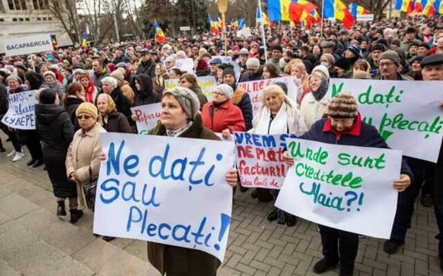 У Кишиневі затримали 54 учасників протесту проросійських сил