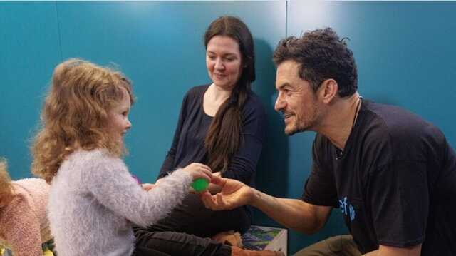 Зеленський зустрівся з Орландо Блумом