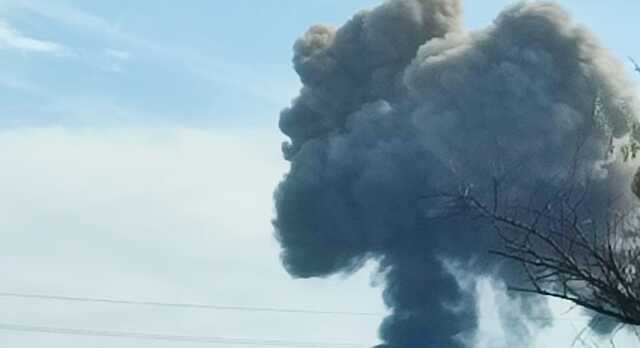 Оккупанты назвали свою версию взрыва на авиабазе под Симферополем