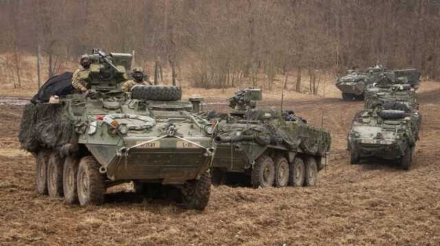 ВСУ получили американские бронетранспортеры Stryker