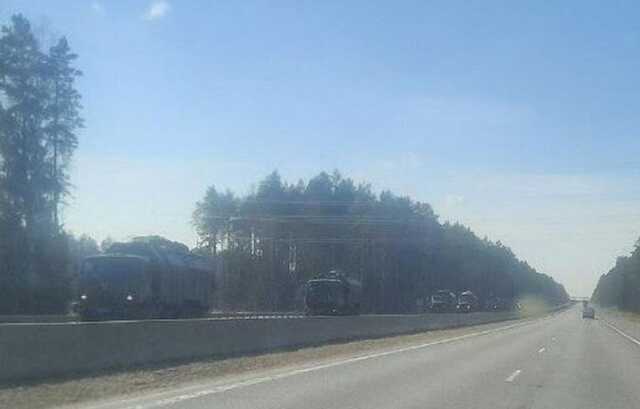 В Беларуси зафиксированы большие военные колонны - Беларускі гаюн