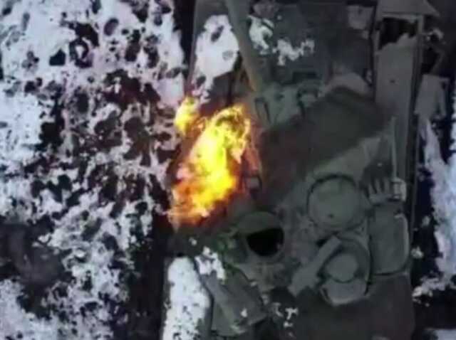 Українські військові ефектно знищили "найкращий" російський танк Т-90М "Прорив"