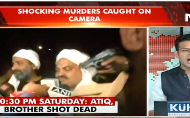 В Індії засудженого ексдепутата та його брата застрелили під час прямого ефіру