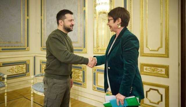 Зеленський зустрівся з головою ЄБРР: закликав звернути увагу на житлове будівництво