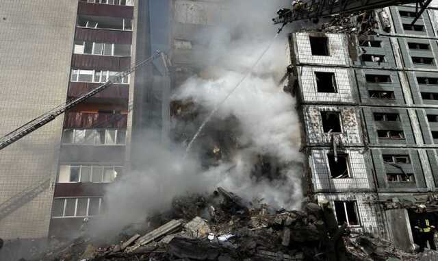 В Умані завершили рятувальні роботи після ракетного обстрілу