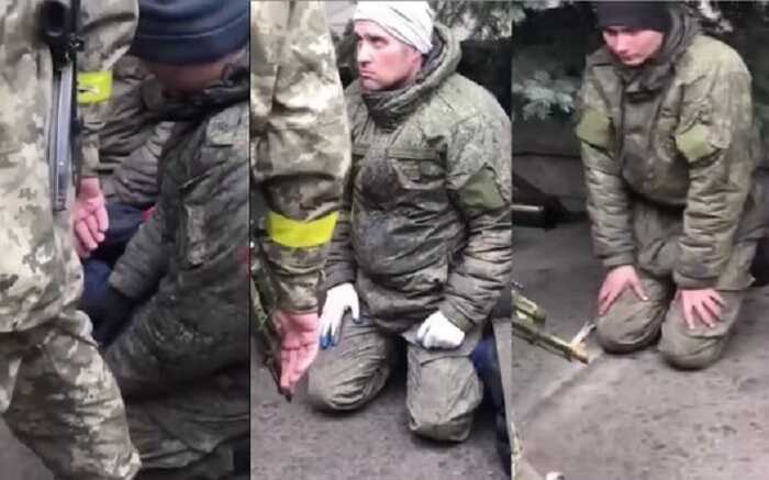 Украинские воины в Бахмуте пленили четырех оккупантов