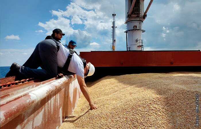 Росія намагається вивезти викрадене українське зерно з Криму на сирійському судні, - Генштаб