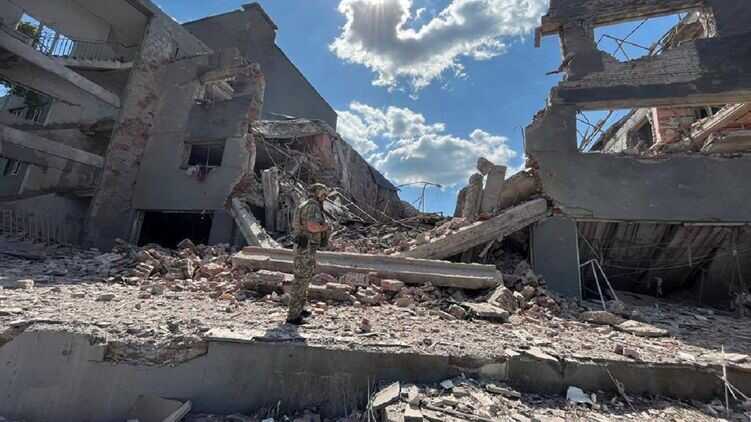 З’явилися фото палацу культури Авдіївського коксохіму, зруйнованого обстрілами