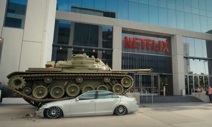 Приїхав на роботу на танку: Шварценеггер став директором з екшену на Netflix