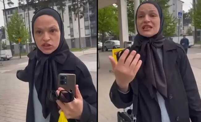"Украинцы гасят вас, как собак": чеченка "разнесла" россиян в Финляндии