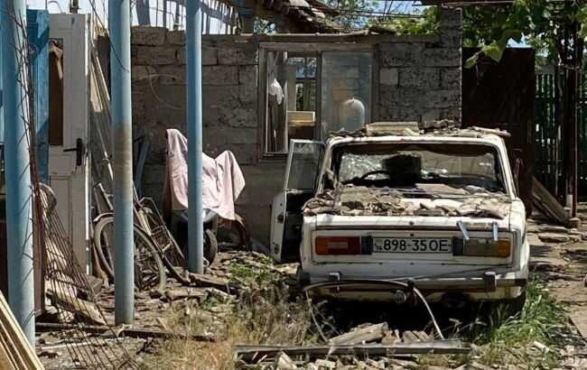 У Білгород-Дністровській міськраді показали наслідки обстрілу Одеської області