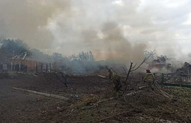 Окупанти вдарили авіабомбами по прифронтовому місту в Запорізькій області