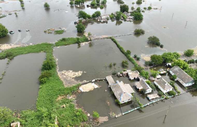 На Херсонщині підтопленими залишаються 44 населені пункти, – ОВА